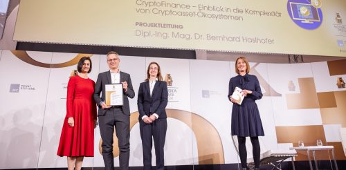 Bernhard Haslhofer from the Complexity Science Hub earns second place in the Houska award
