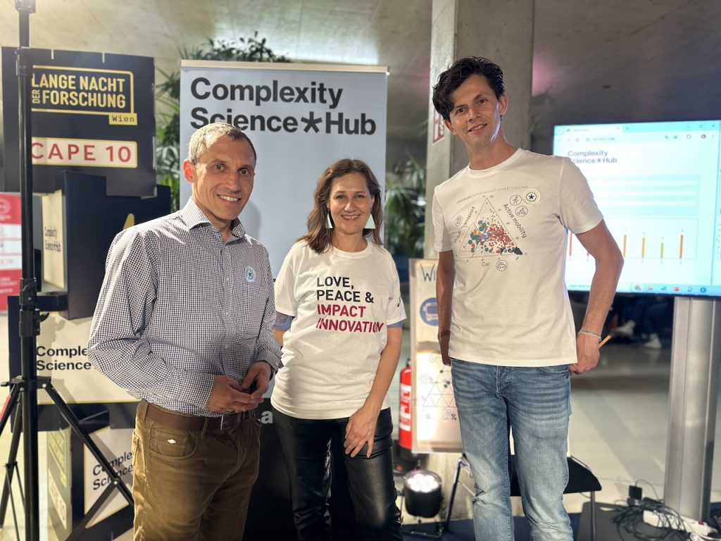 Complexity Science Hub at Lange Nacht der Forschung (Long Night of Research) #LNF24